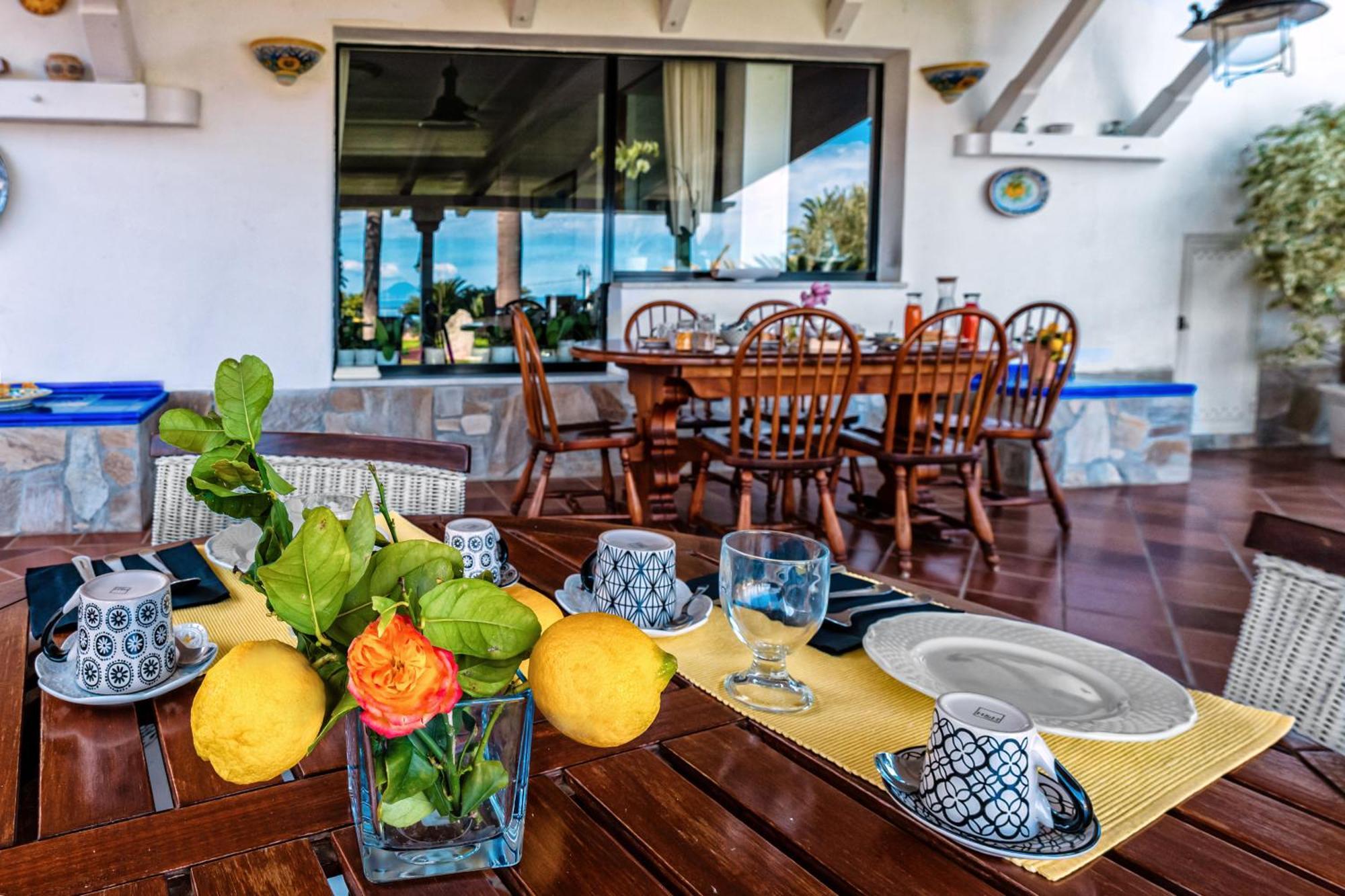 B&B Villa Bency Capo d'Orlando Bagian luar foto